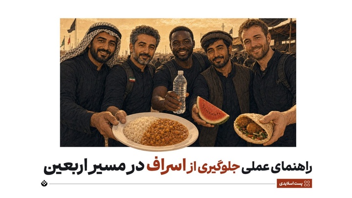 راهنمای عملی جلوگیری از اسراف در مسیر اربعین