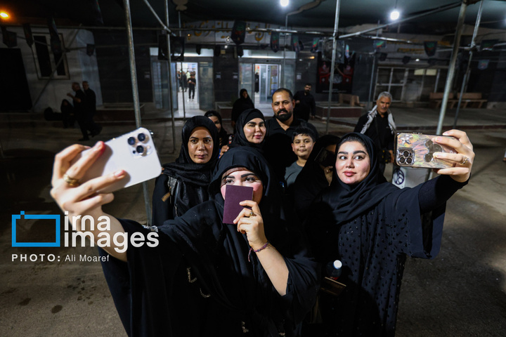 تردد زائران اربعین در پایانه مرزی چذابه