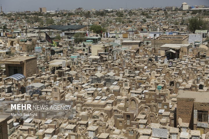 بزرگ‌ترین آرامستان جهان در آغوش نجف