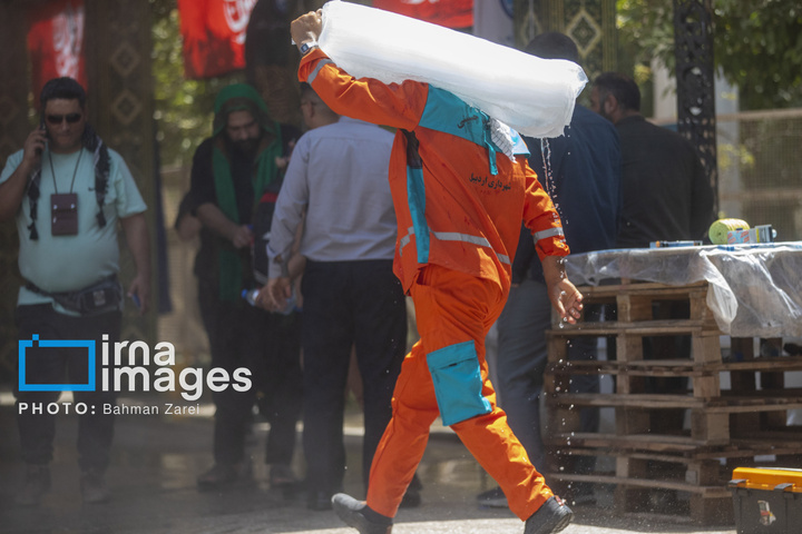 موج بازگشت زائران حسینی در مرز خسروی