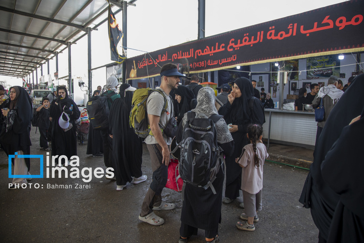 موج بازگشت زائران حسینی در مرز خسروی