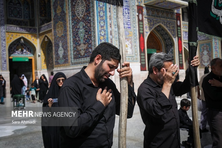 اربعین حسینی در حرم مطهر امام رضا علیه السلام