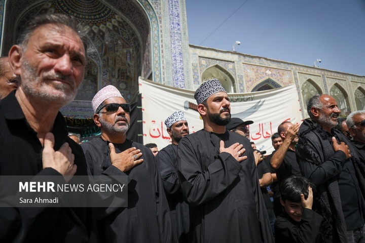 اربعین حسینی در حرم مطهر امام رضا علیه السلام