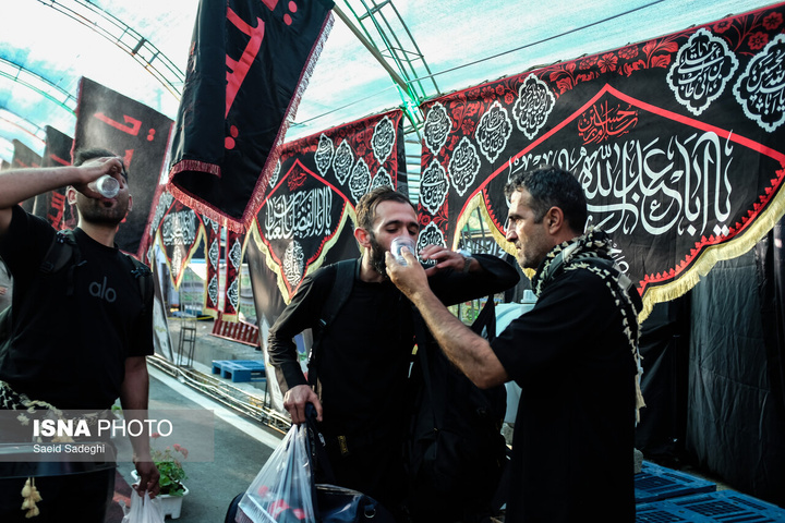 وضعیت تردد و خدمات به زائران اربعین حسینی در گذرگاه مرزی «تمرچین» - پیرانشهر