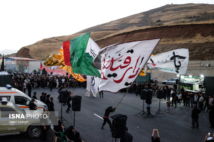 وضعیت تردد و خدمات به زائران اربعین حسینی در گذرگاه مرزی «تمرچین» - پیرانشهر