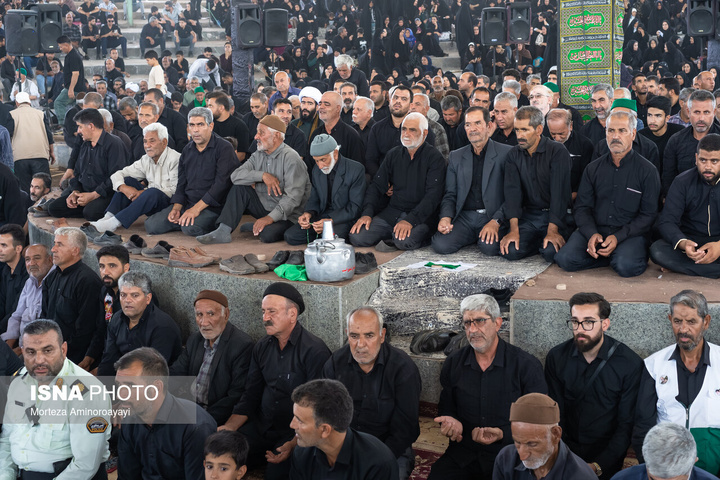 آیین تعزیه‌خوانی اربعین در روستای احمدآباد - میانجلگه