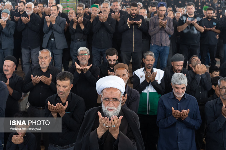 آیین تعزیه‌خوانی اربعین در روستای احمدآباد - میانجلگه
