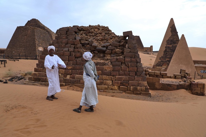 اهرام مِروئه در سایه جنگ سودان