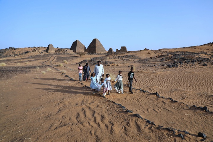 اهرام مِروئه در سایه جنگ سودان