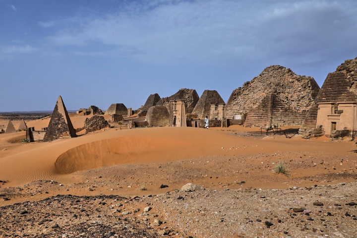 اهرام مِروئه در سایه جنگ سودان