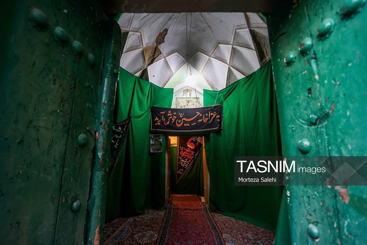عزاداری دهه آخر ماه صفر در خانه تاریخی پنبه کاران اصفهان