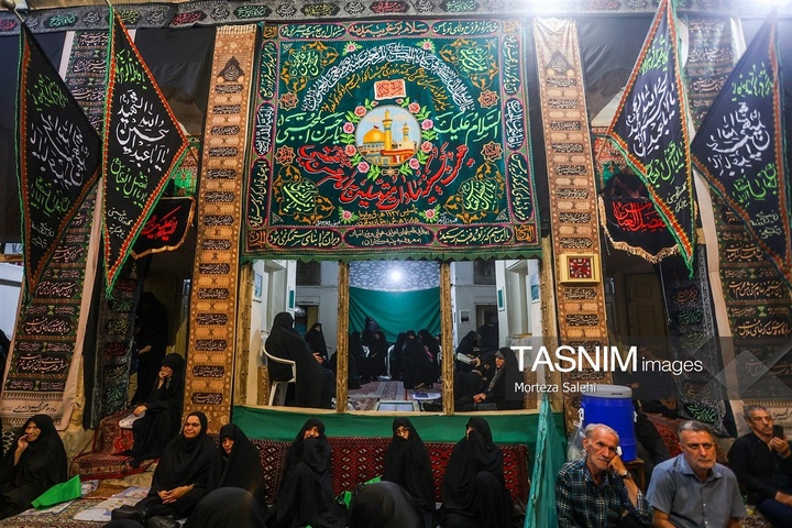 عزاداری دهه آخر ماه صفر در خانه تاریخی پنبه کاران اصفهان