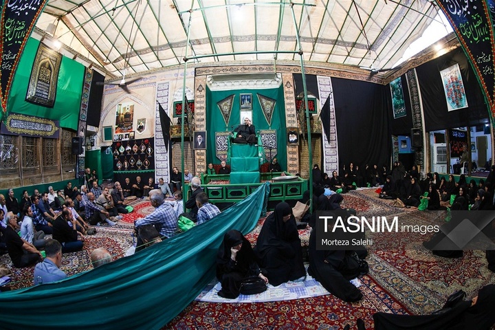 عزاداری دهه آخر ماه صفر در خانه تاریخی پنبه کاران اصفهان