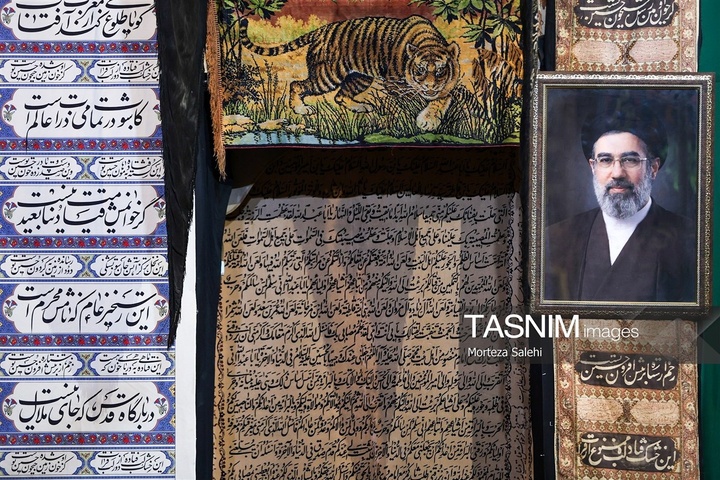 عزاداری دهه آخر ماه صفر در خانه تاریخی پنبه کاران اصفهان