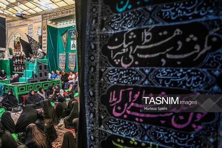 عزاداری دهه آخر ماه صفر در خانه تاریخی پنبه کاران اصفهان