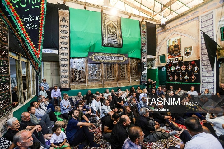 عزاداری دهه آخر ماه صفر در خانه تاریخی پنبه کاران اصفهان