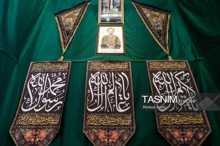 عزاداری دهه آخر ماه صفر در خانه تاریخی پنبه کاران اصفهان