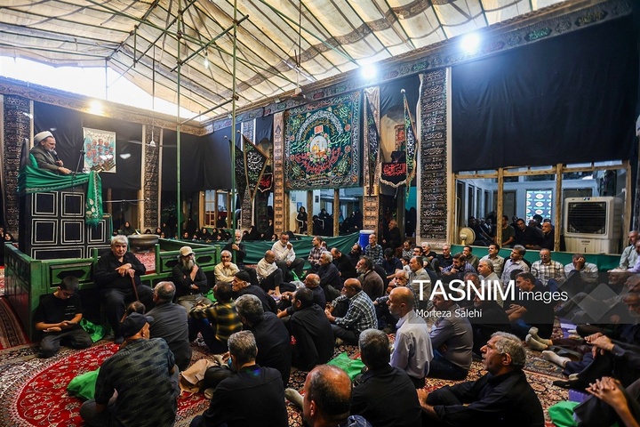 عزاداری دهه آخر ماه صفر در خانه تاریخی پنبه کاران اصفهان