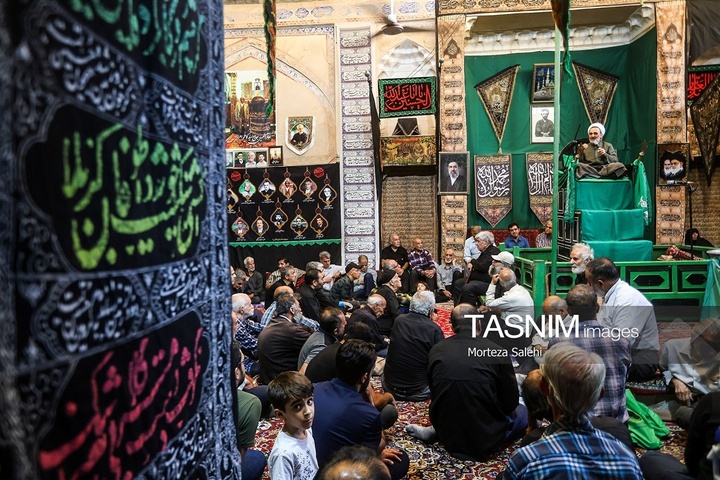 عزاداری دهه آخر ماه صفر در خانه تاریخی پنبه کاران اصفهان