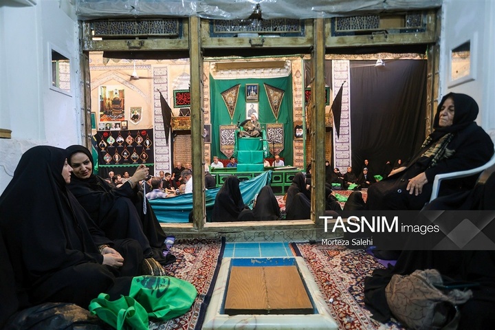 عزاداری دهه آخر ماه صفر در خانه تاریخی پنبه کاران اصفهان