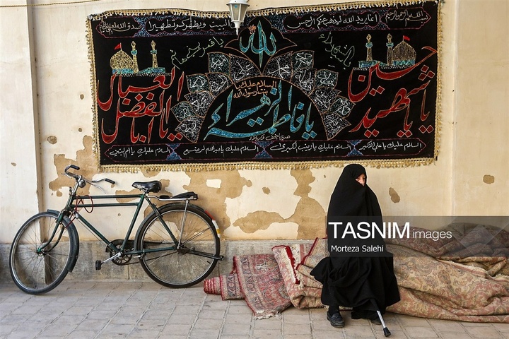 عزاداری دهه آخر ماه صفر در خانه تاریخی پنبه کاران اصفهان