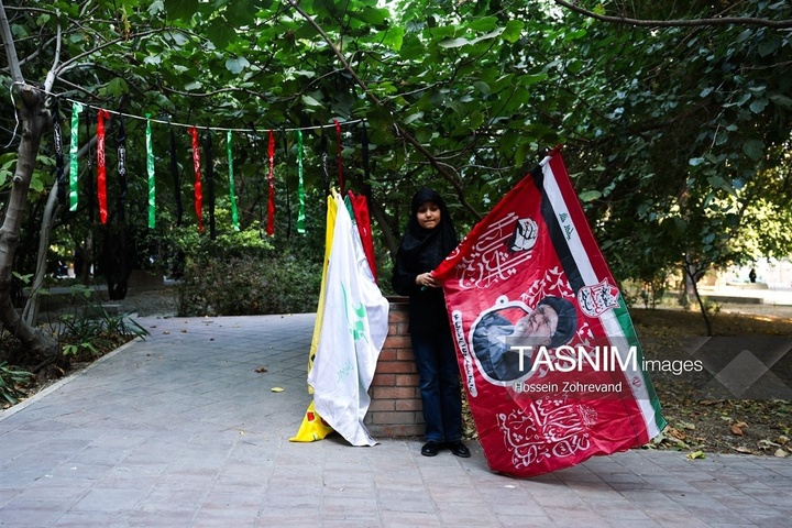 پیاده‌روی نمادین اربعینی کودکان به نیابت از رهبر شهید
