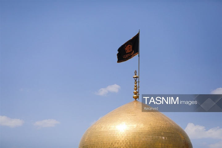 کتیبه آرایی اماکن متبرکه رضوی در دهه پایانی ماه صفر