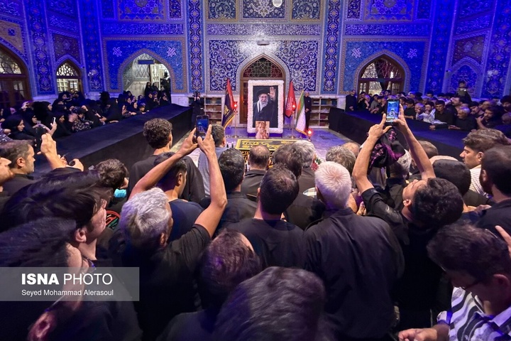 زیارت مزار رهبر شهید انقلاب در سالروز شهادت امام رضا علیه السلام