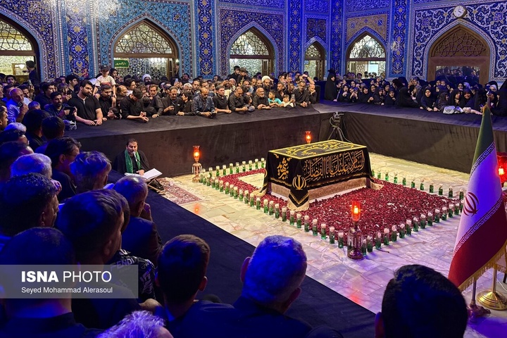 زیارت مزار رهبر شهید انقلاب در سالروز شهادت امام رضا علیه السلام