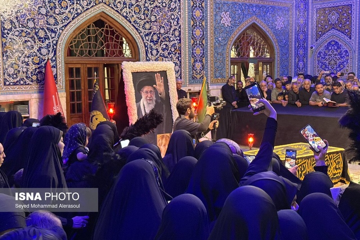 زیارت مزار رهبر شهید انقلاب در سالروز شهادت امام رضا علیه السلام