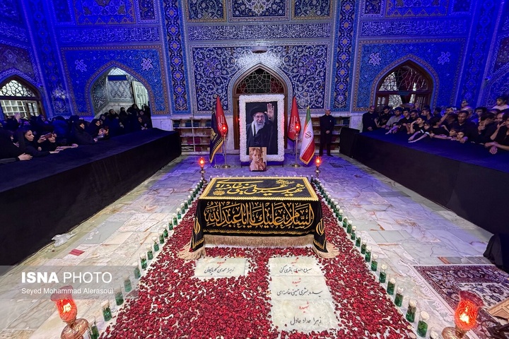 زیارت مزار رهبر شهید انقلاب در سالروز شهادت امام رضا علیه السلام