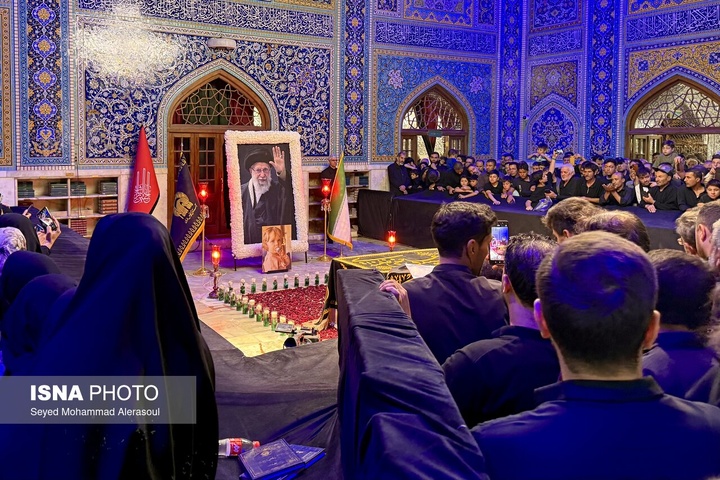 زیارت مزار رهبر شهید انقلاب در سالروز شهادت امام رضا علیه السلام