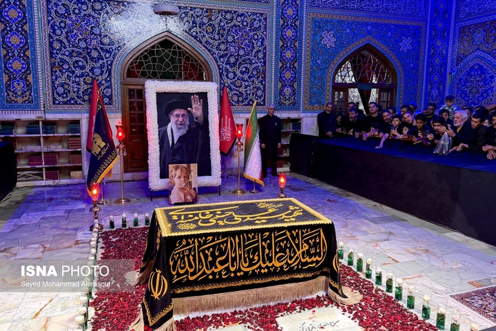 زیارت مزار رهبر شهید انقلاب در سالروز شهادت امام رضا علیه السلام
