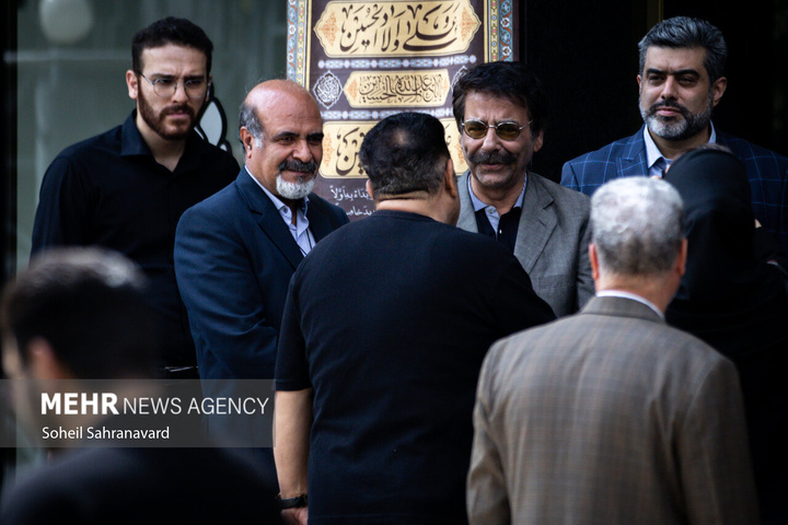 تشییع پیکر زنده‌یاد «ایرج خواجه امیری»