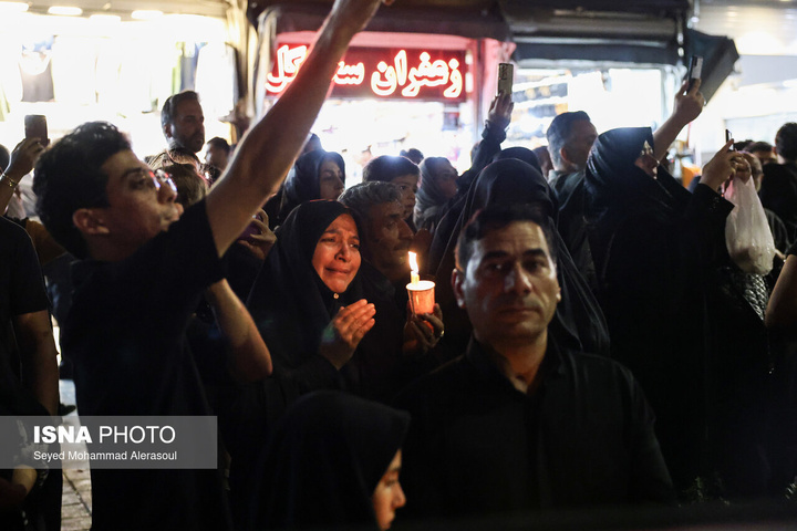 مراسم شام غریبان شهادت امام رضا علیه السلام در حرم مطهر رضوی