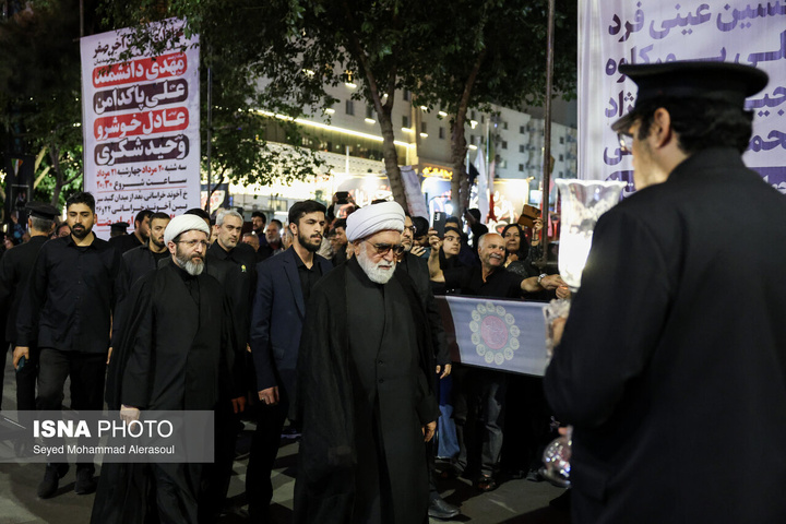 مراسم شام غریبان شهادت امام رضا علیه السلام در حرم مطهر رضوی