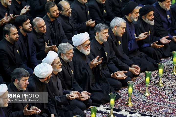 مراسم شام غریبان شهادت امام رضا علیه السلام در حرم مطهر رضوی