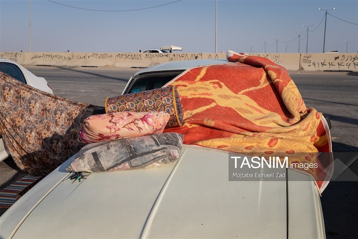 مسافران تابستانی دریاچه ارومیه