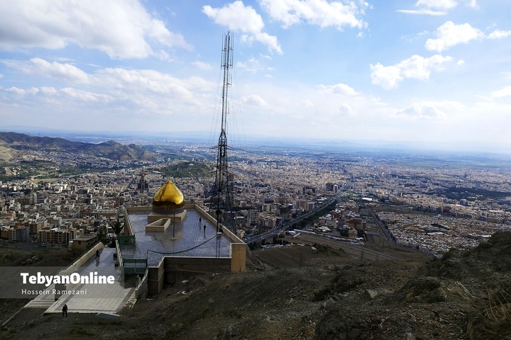 صعود ماه رمضانی به بام کرج