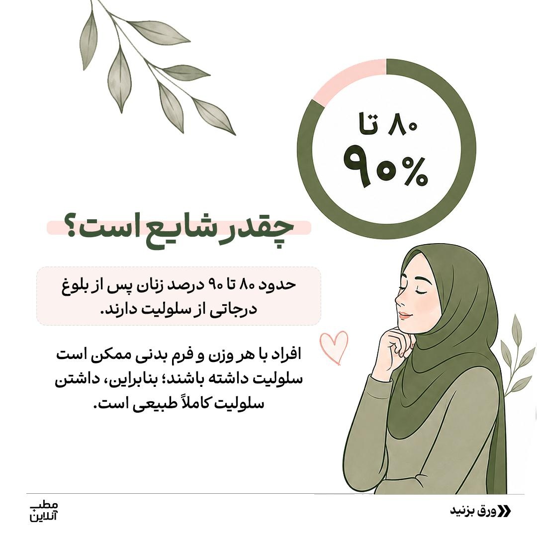 با سلولیت طبیعی بدن دوست شو!