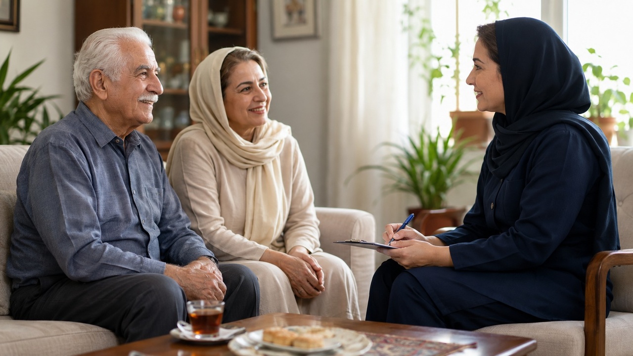 چگونه یک پرستار سالمند مطمئن و حرفه‌ای انتخاب کنیم؟