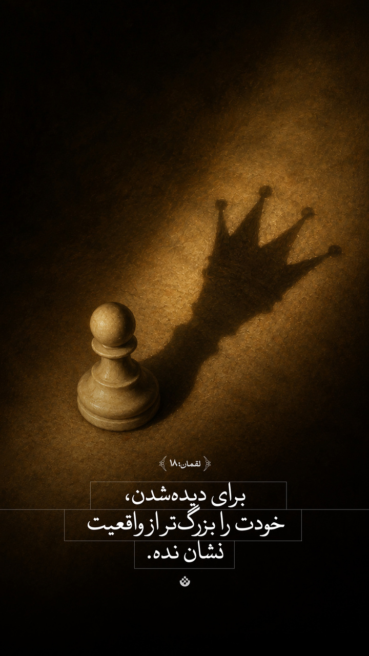 برای دیده‌شدن، خودت را بزرگ‌تر از واقعیت نشان نده