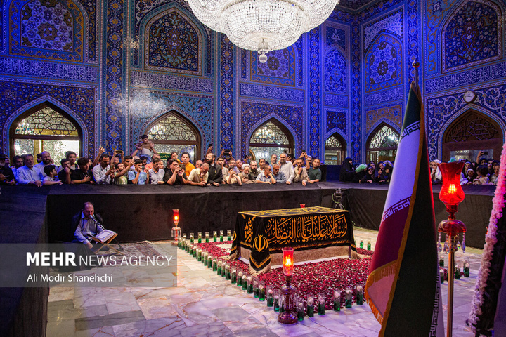 دارالذکر در آستانه چهلمین روز تدفین رهبر شهید