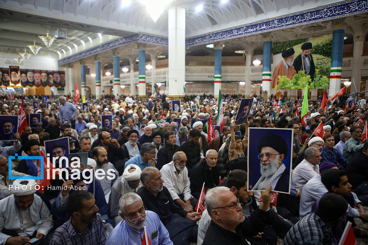 مراسم «آقای شهید ایران» در حرم حضرت معصومه سلام الله علیها