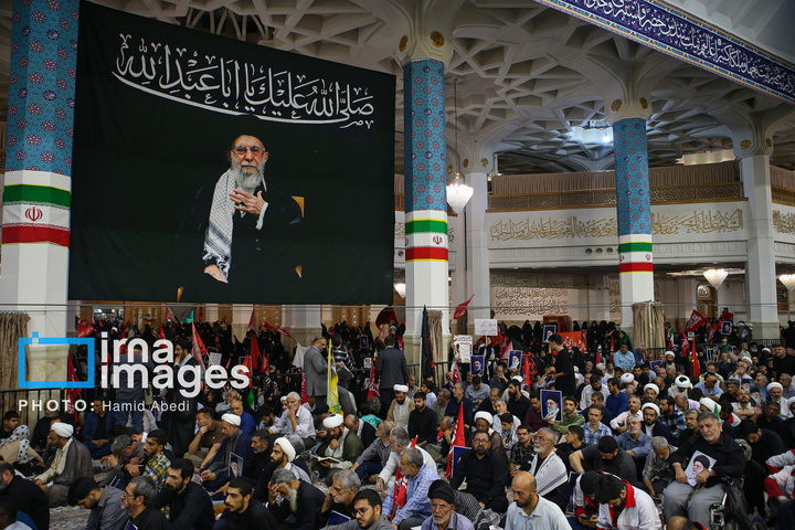 مراسم «آقای شهید ایران» در حرم حضرت معصومه سلام الله علیها