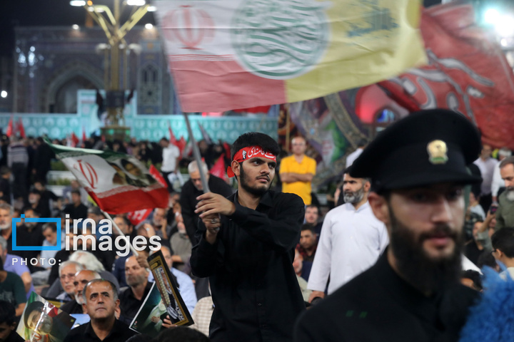 مراسم «آقای شهید ایران» در حرم مطهر رضوی