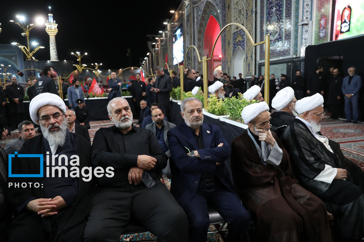 مراسم «آقای شهید ایران» در حرم مطهر رضوی