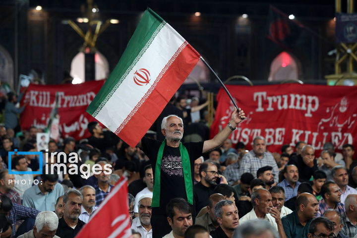 مراسم «آقای شهید ایران» در حرم مطهر رضوی