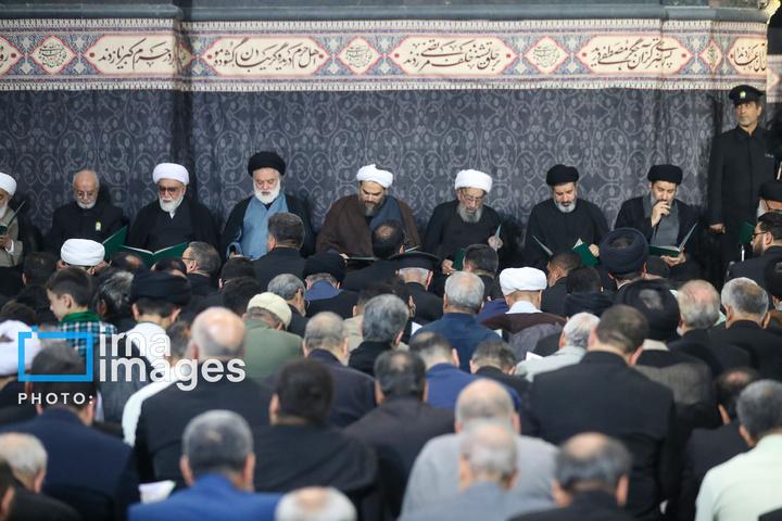 مراسم «آقای شهید ایران» در حرم مطهر رضوی