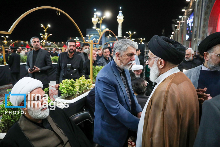 مراسم «آقای شهید ایران» در حرم مطهر رضوی
